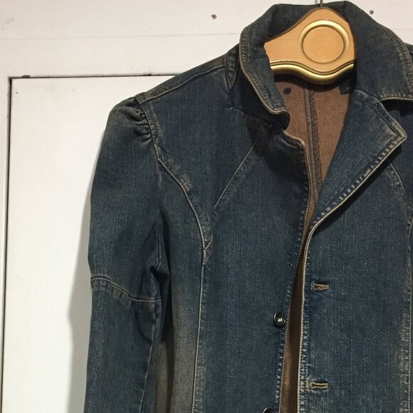 VINTAGE DKNY JEANS SLIM FIT JACKETS SIZE M - Picture 2 of 12